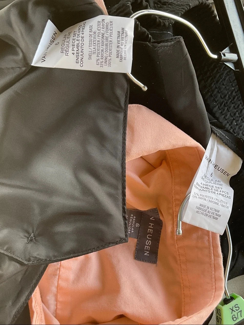 Take 50% OFF- Van Heusen 3pcs Boys' Black Vest& Pants with Pink Dress Shirt,Sz-6